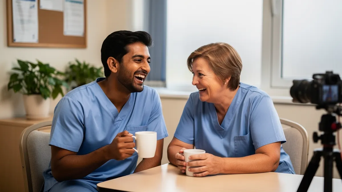 Care workers have already had this job somewhere else