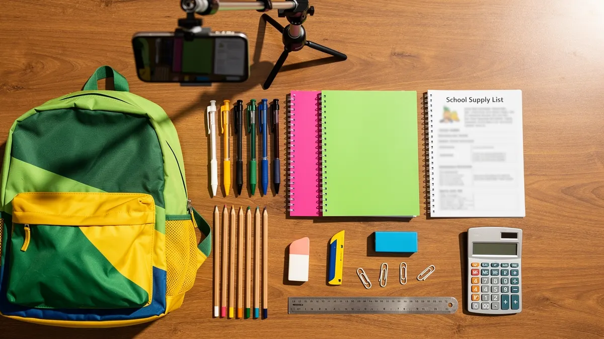 UGC for Back to School and Stationery in Brazil