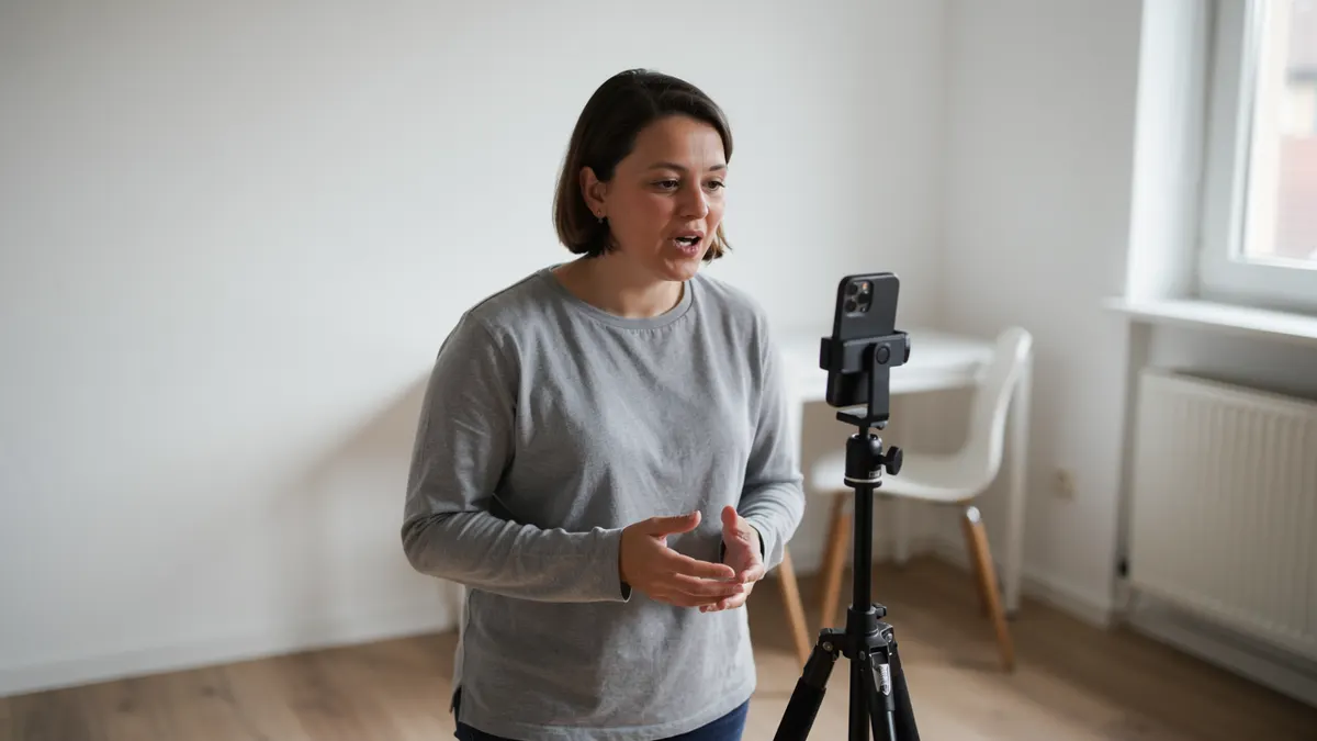 Getting Comfortable on Camera for UGC in Germany