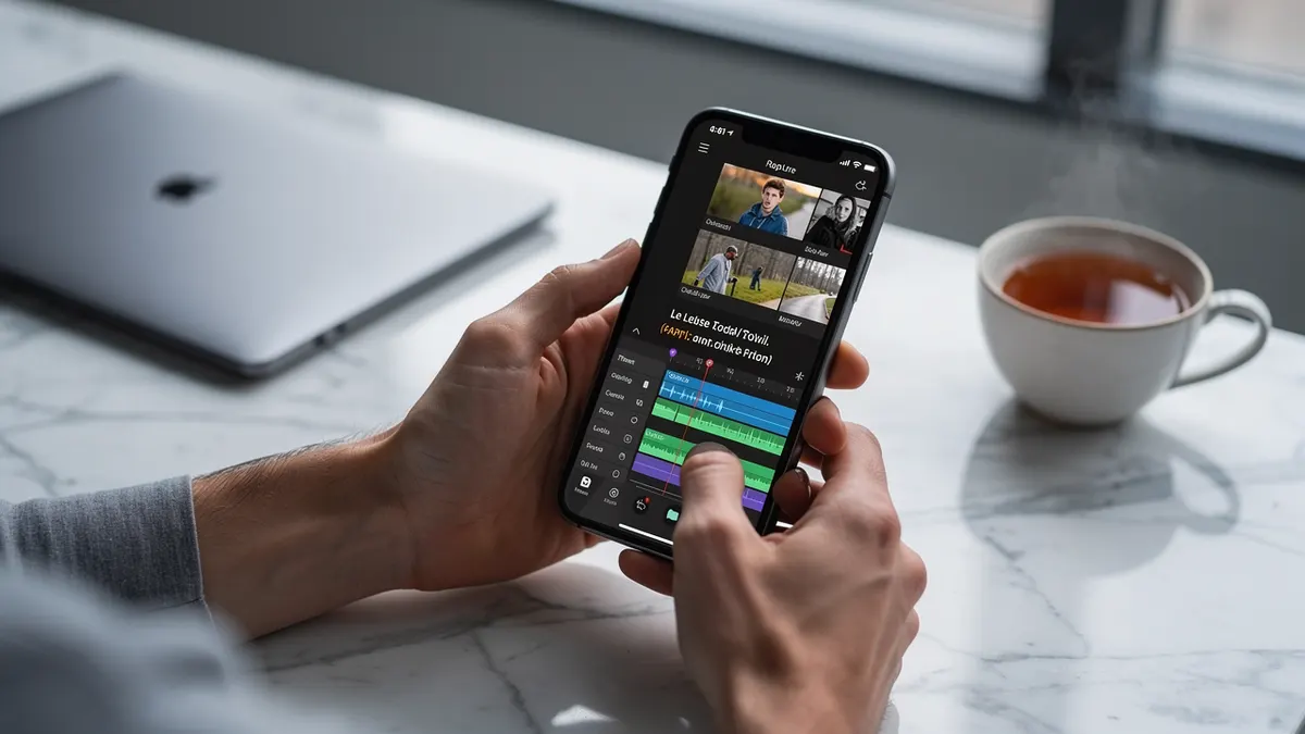 Editing UGC on Your Phone in France