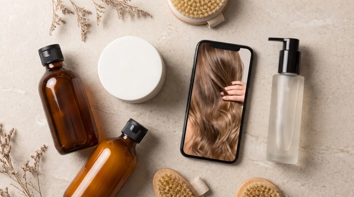 L'UGC pour les marques de soin des cheveux