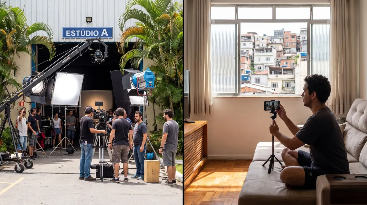 UGC vs Studio Production in Brazil