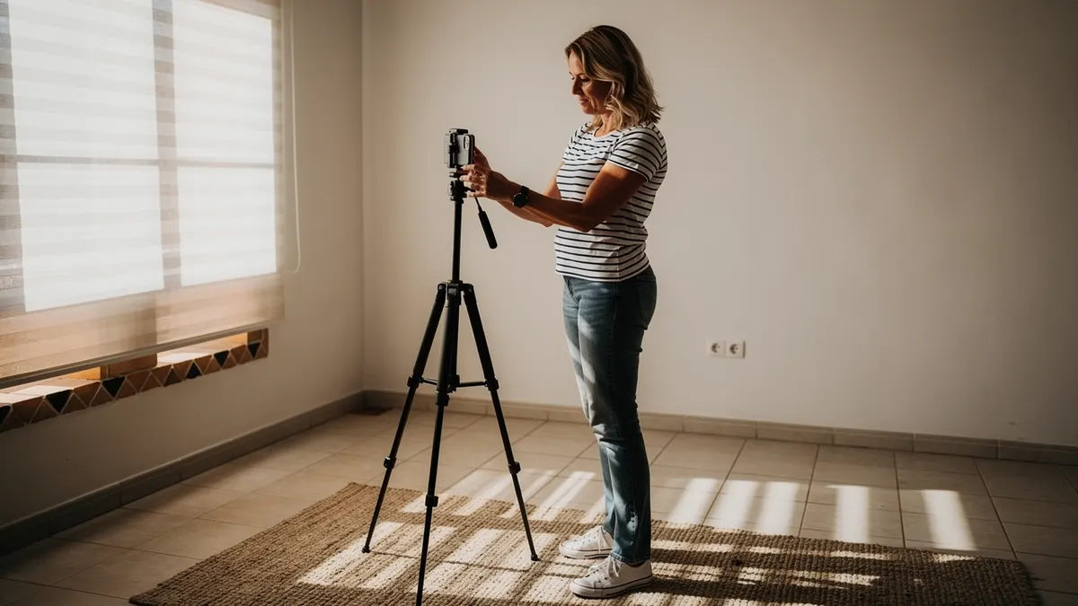 Filming UGC at Home in Spain